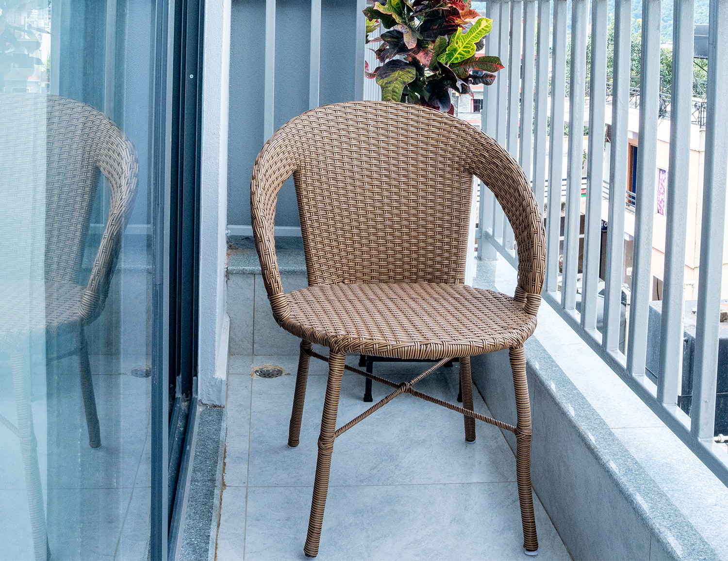Private balcony